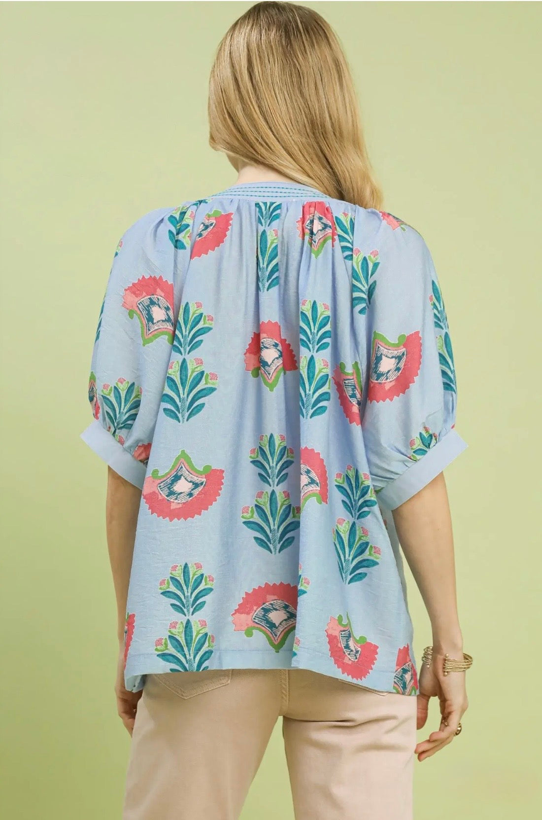 Abstract Print Top