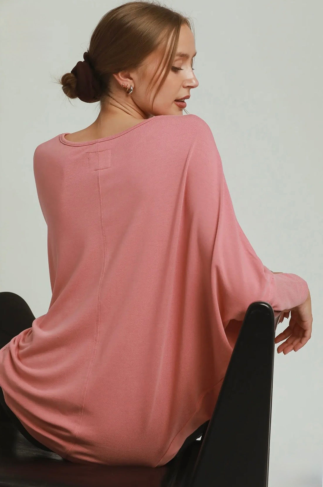 Round Neck Long Sleeve Top