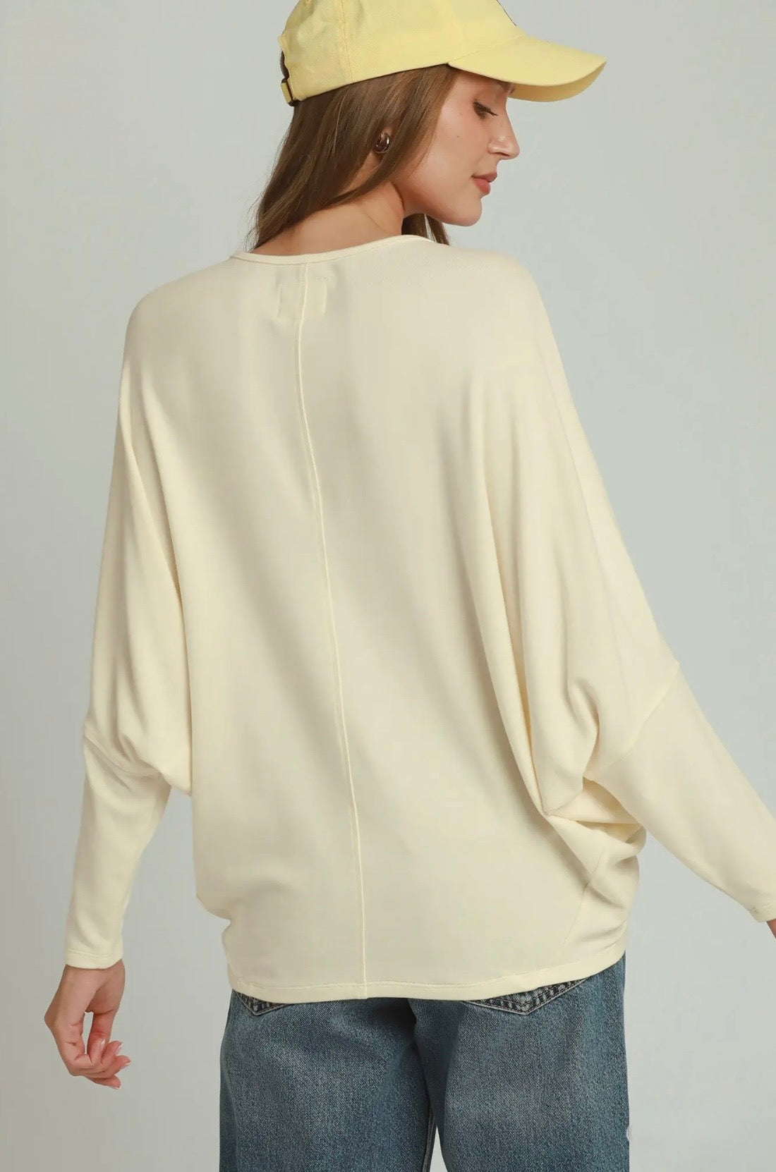 Round Neck Long Sleeve Top