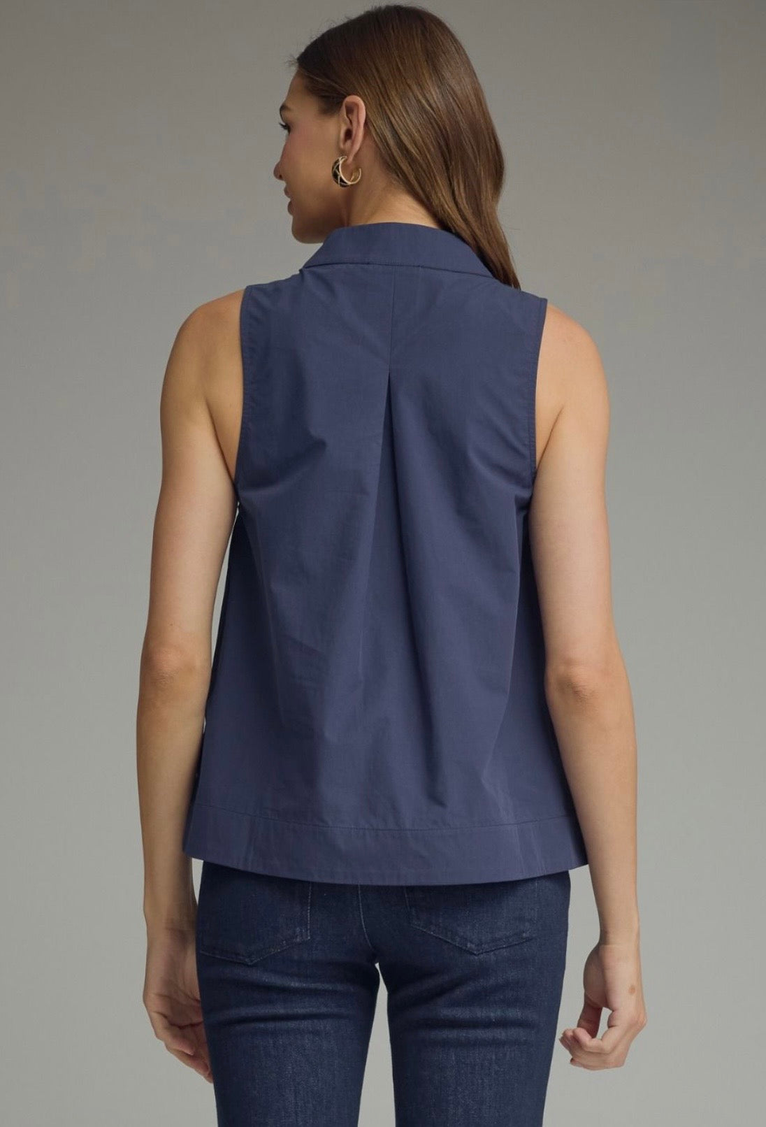 Everly Stand Collar Top
