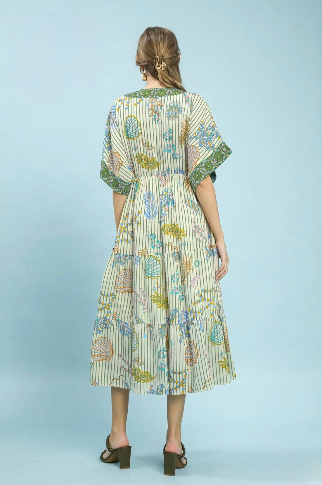 Shell Midi Dress