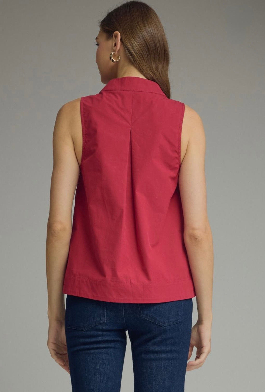 Everly Stand Collar Top