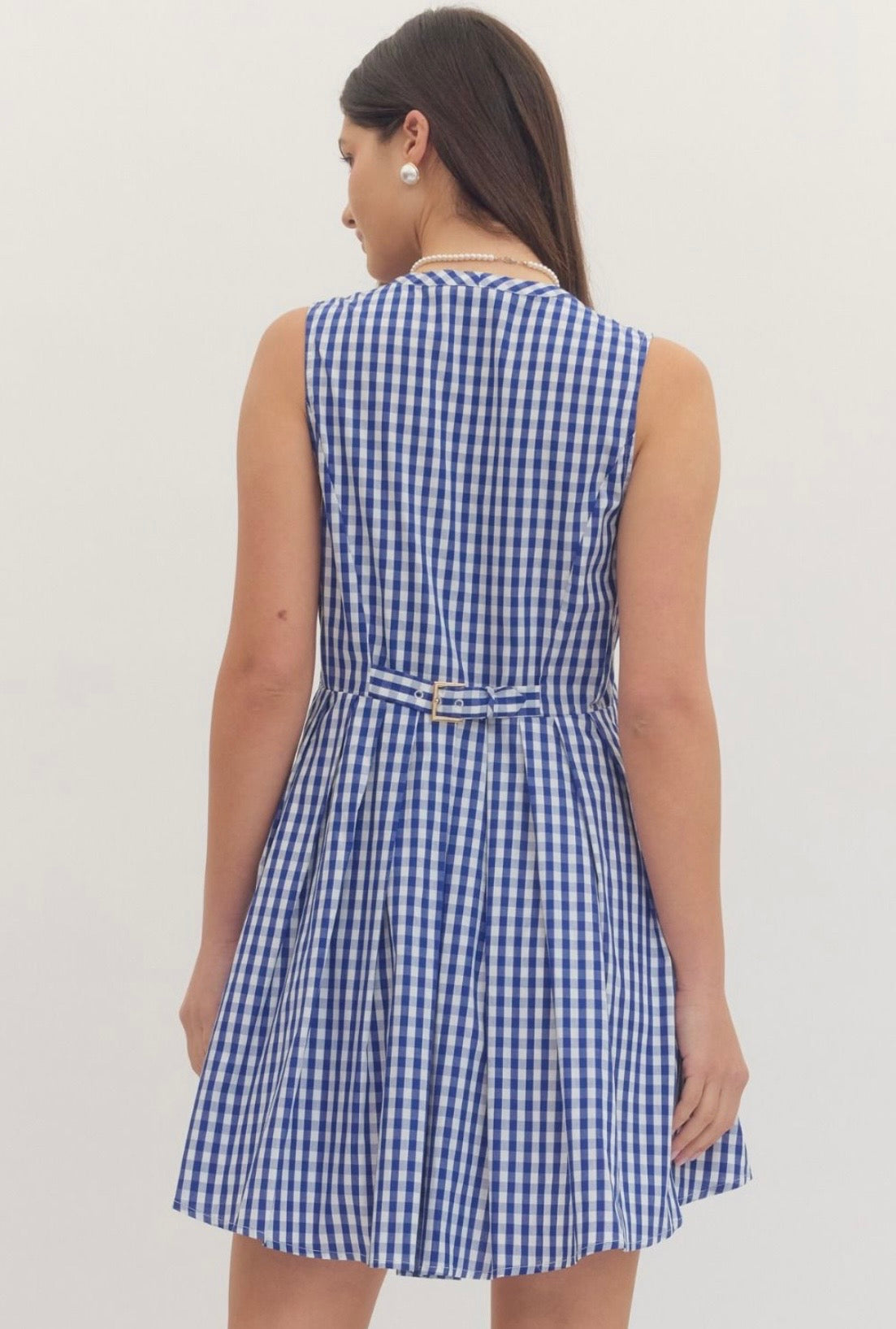 Gingham Mini Dress