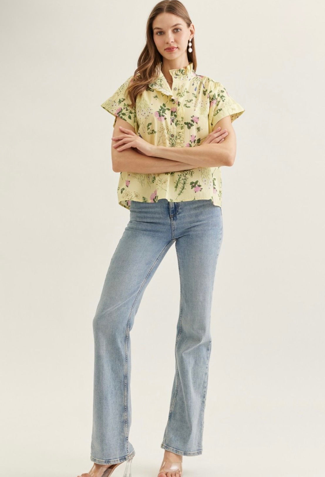 Lily Floral Top