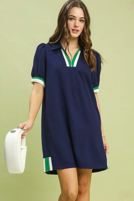 Color Block Shift Dress