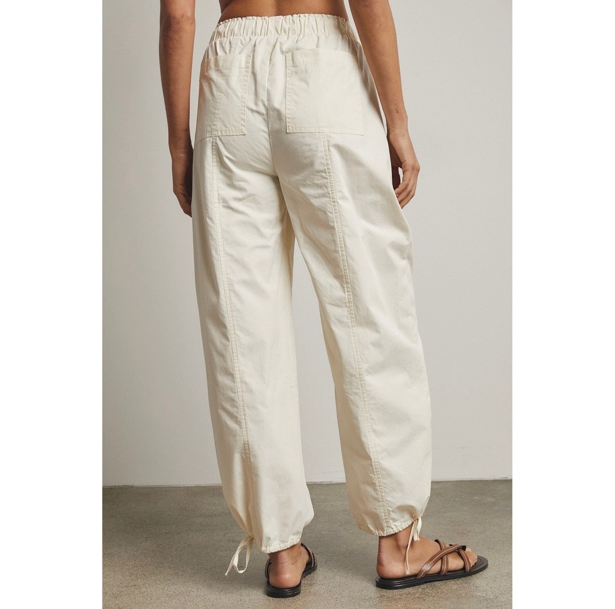 Cotton Parachute Pants