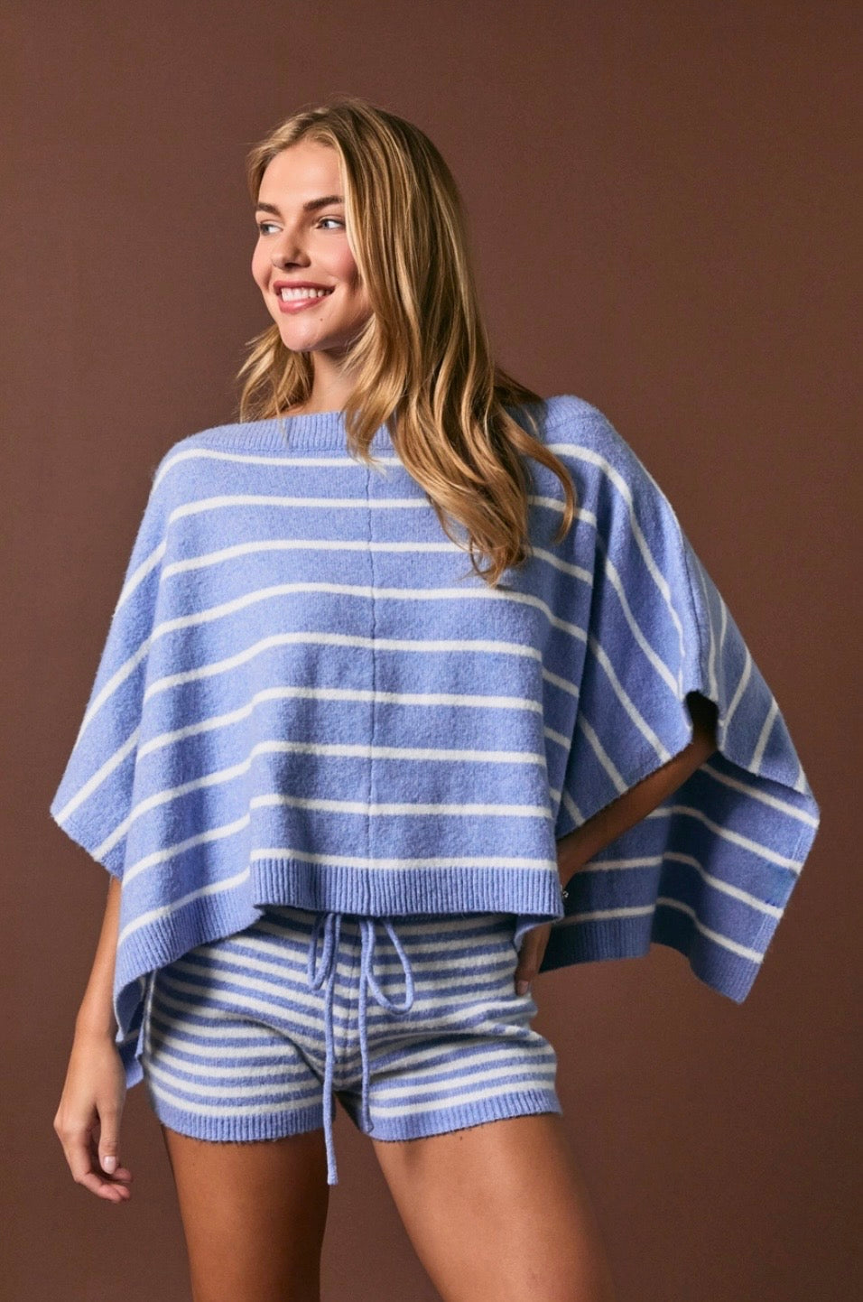 Poncho Sweater Top