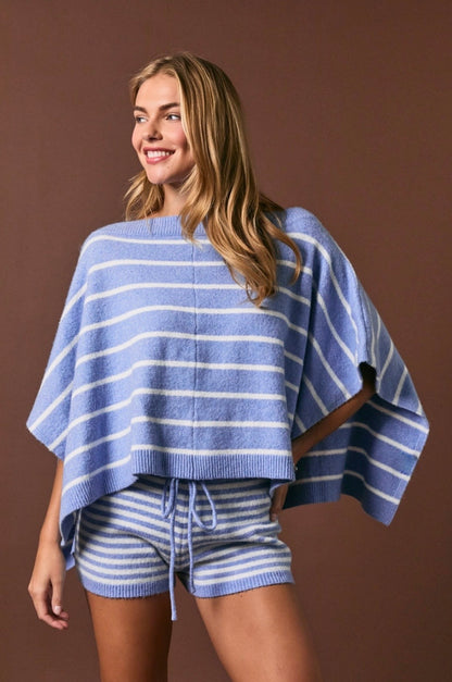 Poncho Sweater Top