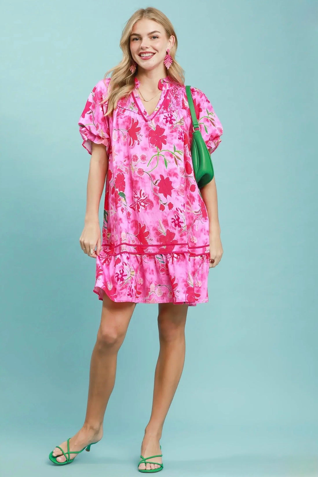 Floral Mini Dress
