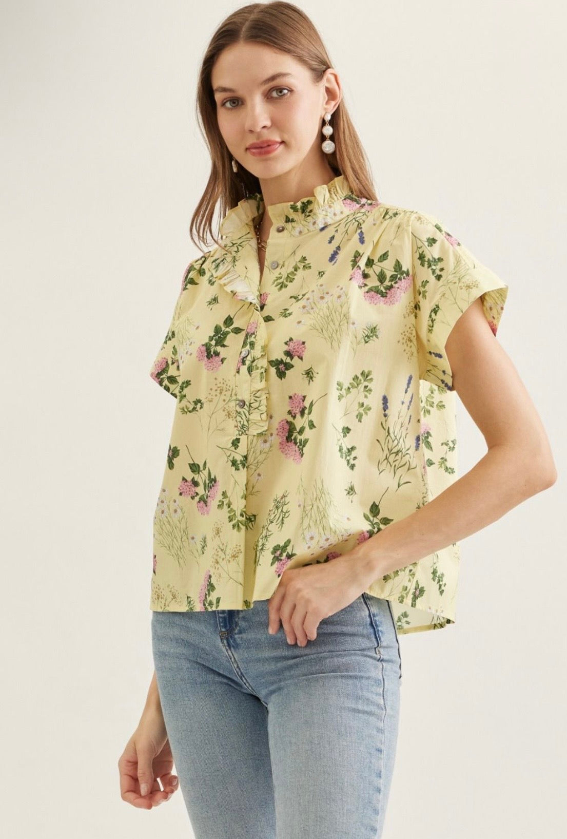 Lily Floral Top