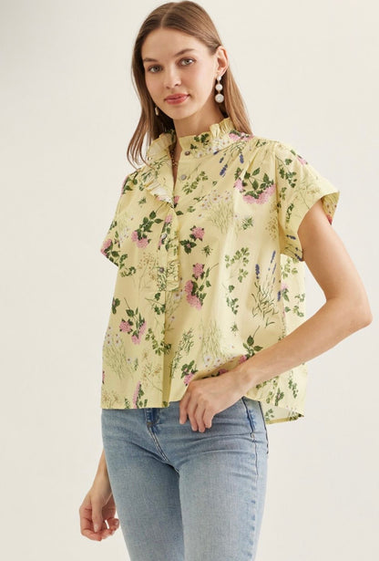 Lily Floral Top