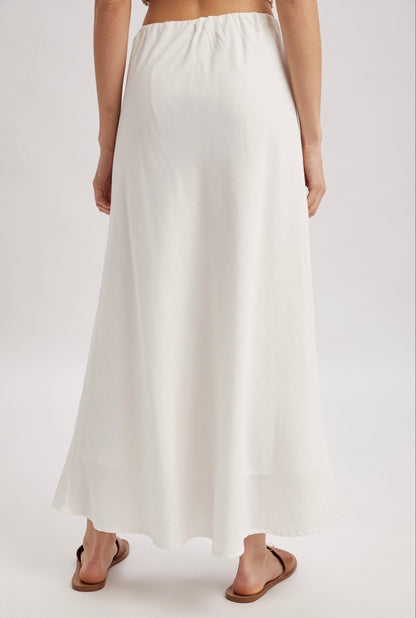 A-Line Midi Skirt