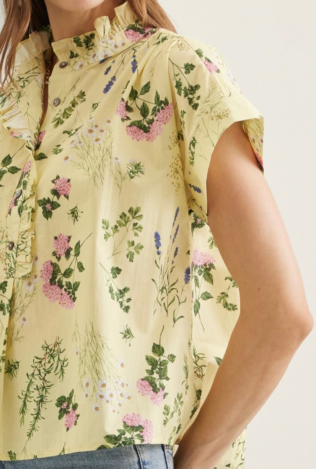 Lily Floral Top