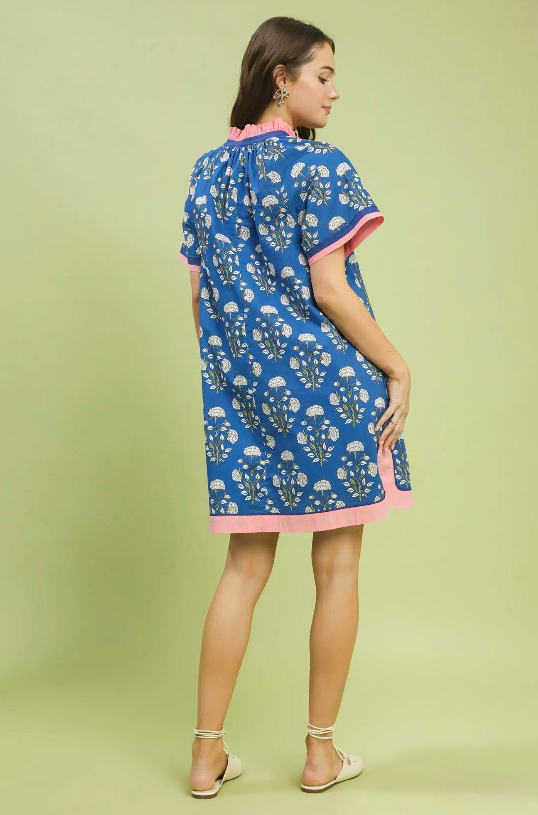 Printed Shift Dress