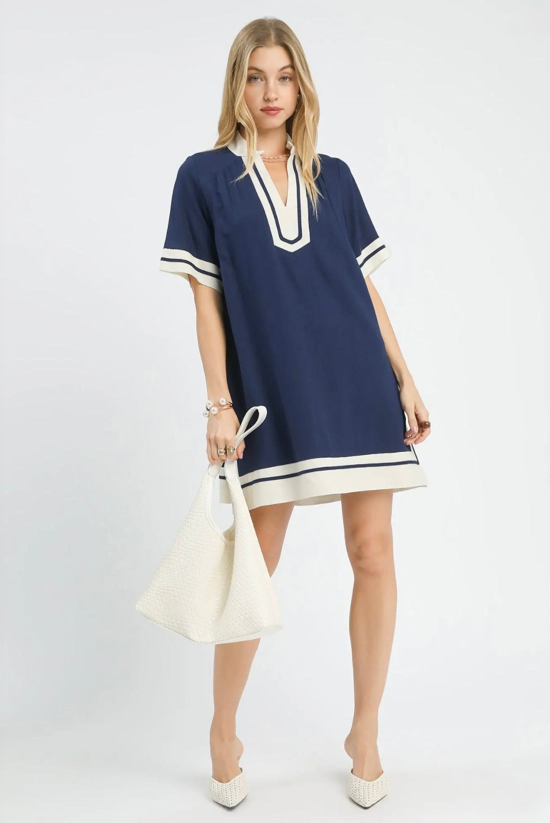 Linen Mini Dress
