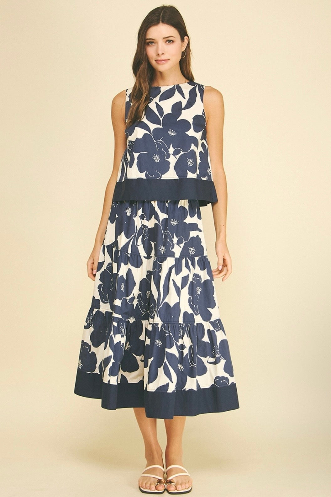 Floral Crop Top (set)