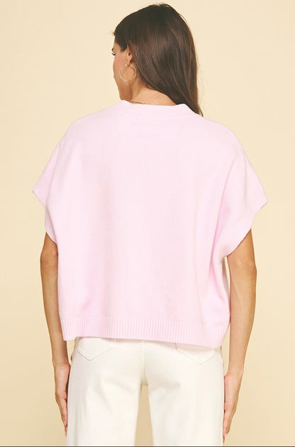 Dropped Shoulder Sweater Top