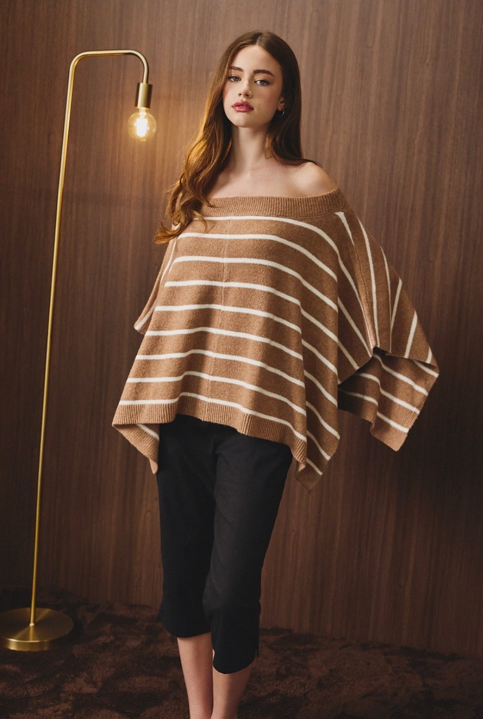 Poncho Sweater Top