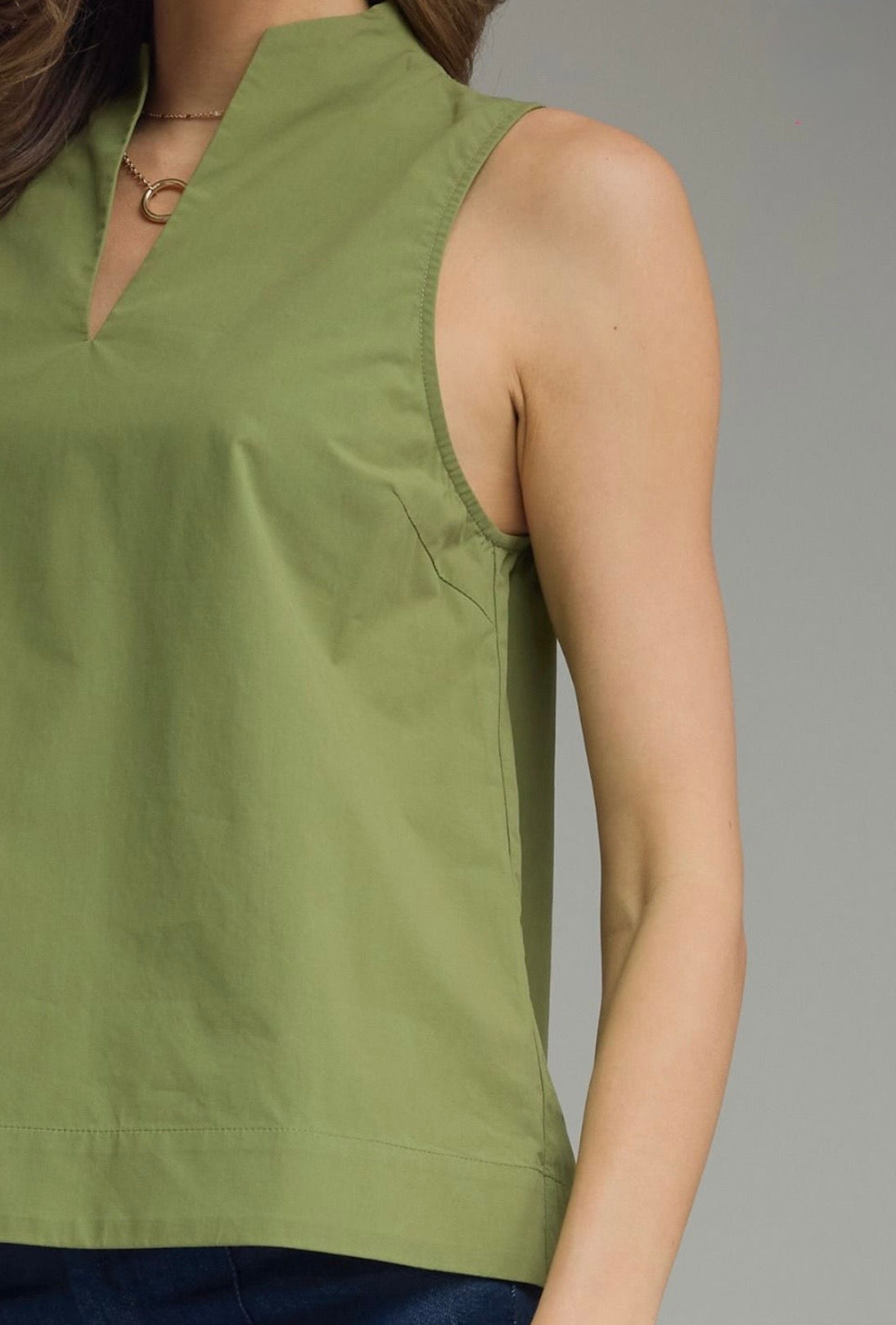Everly Stand Collar Top