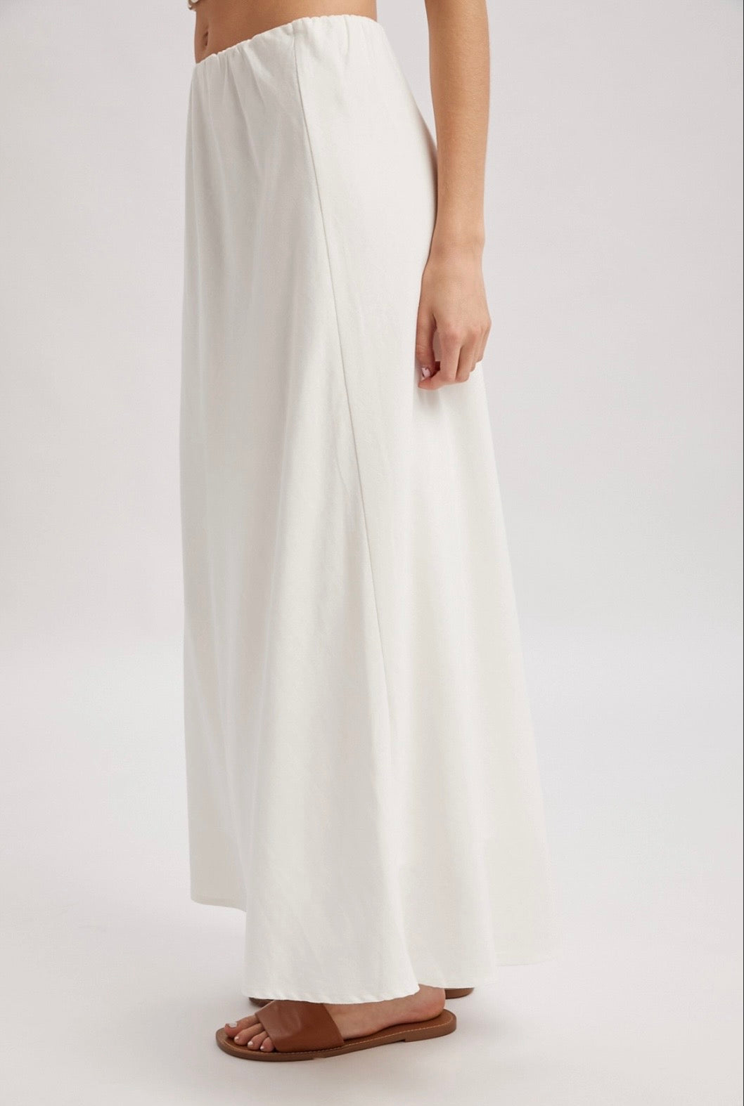 A-Line Midi Skirt