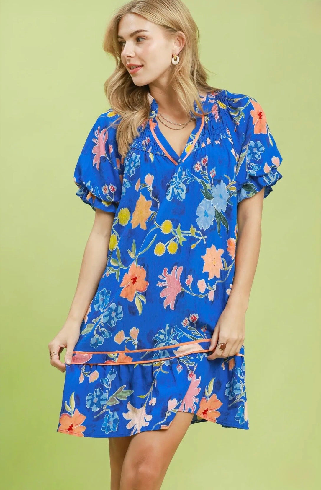 Floral Mini Dress