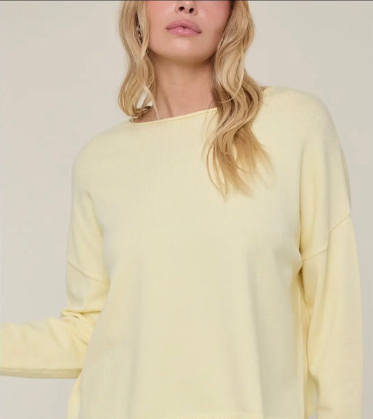 Boat Neck Lightweight Sweater