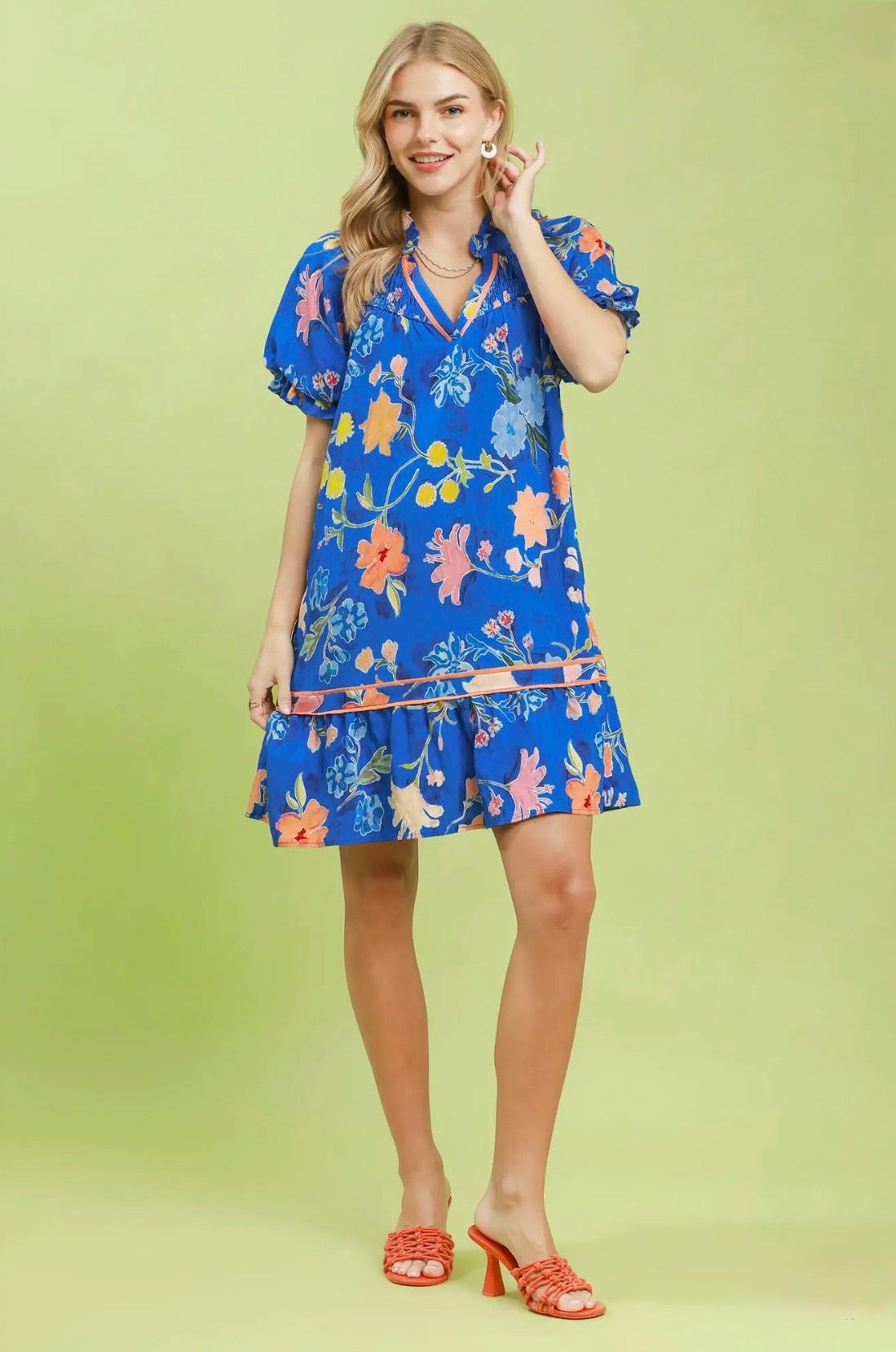 Floral Mini Dress