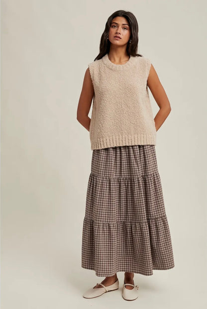 Soft Knit Sweater Vest