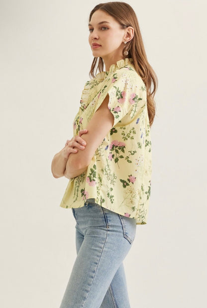 Lily Floral Top