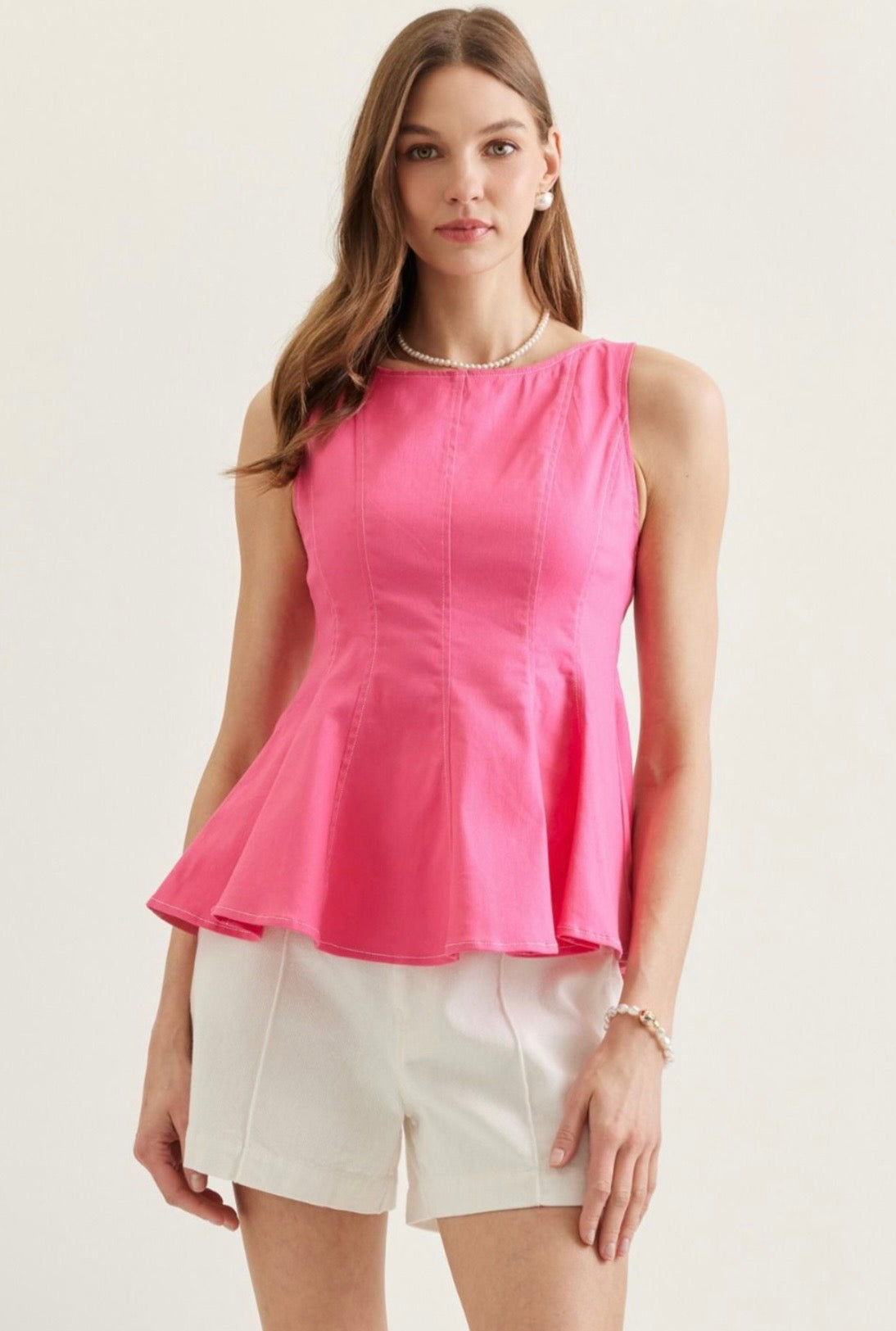 Emma Peplum Top