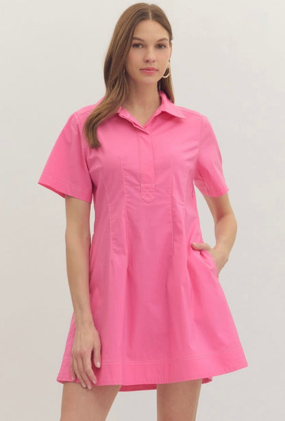 Pretty In Pink Mini Dress