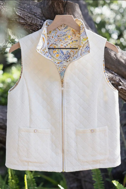 Reversible Quilted Vest