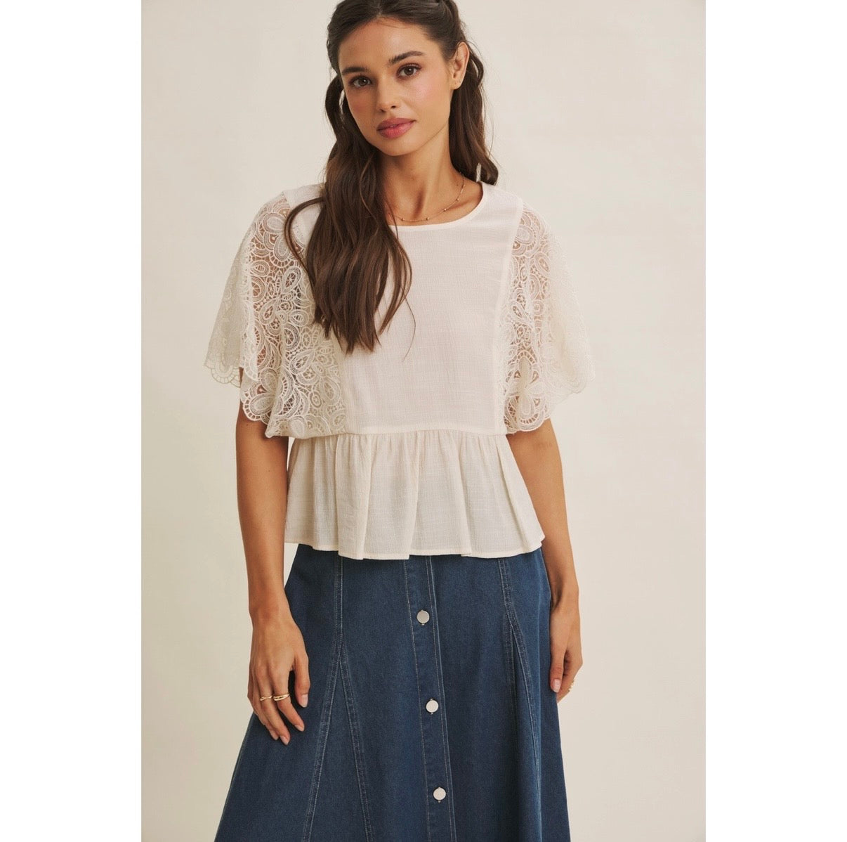Sundown Babydoll Blouse