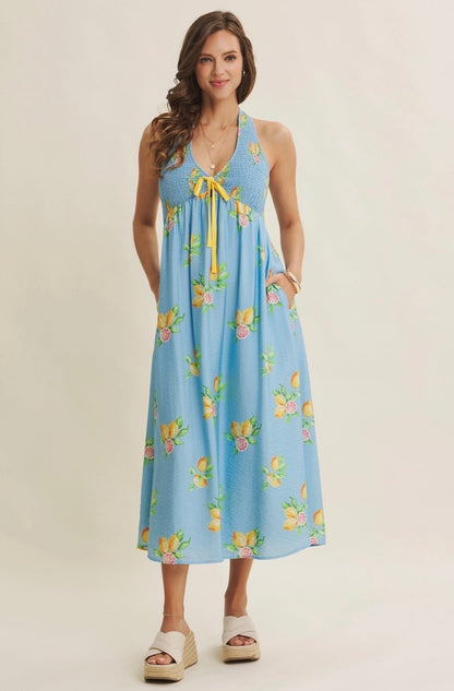 Amalfi Coast Midi Dress