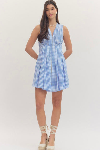 Gingham Mini Dress