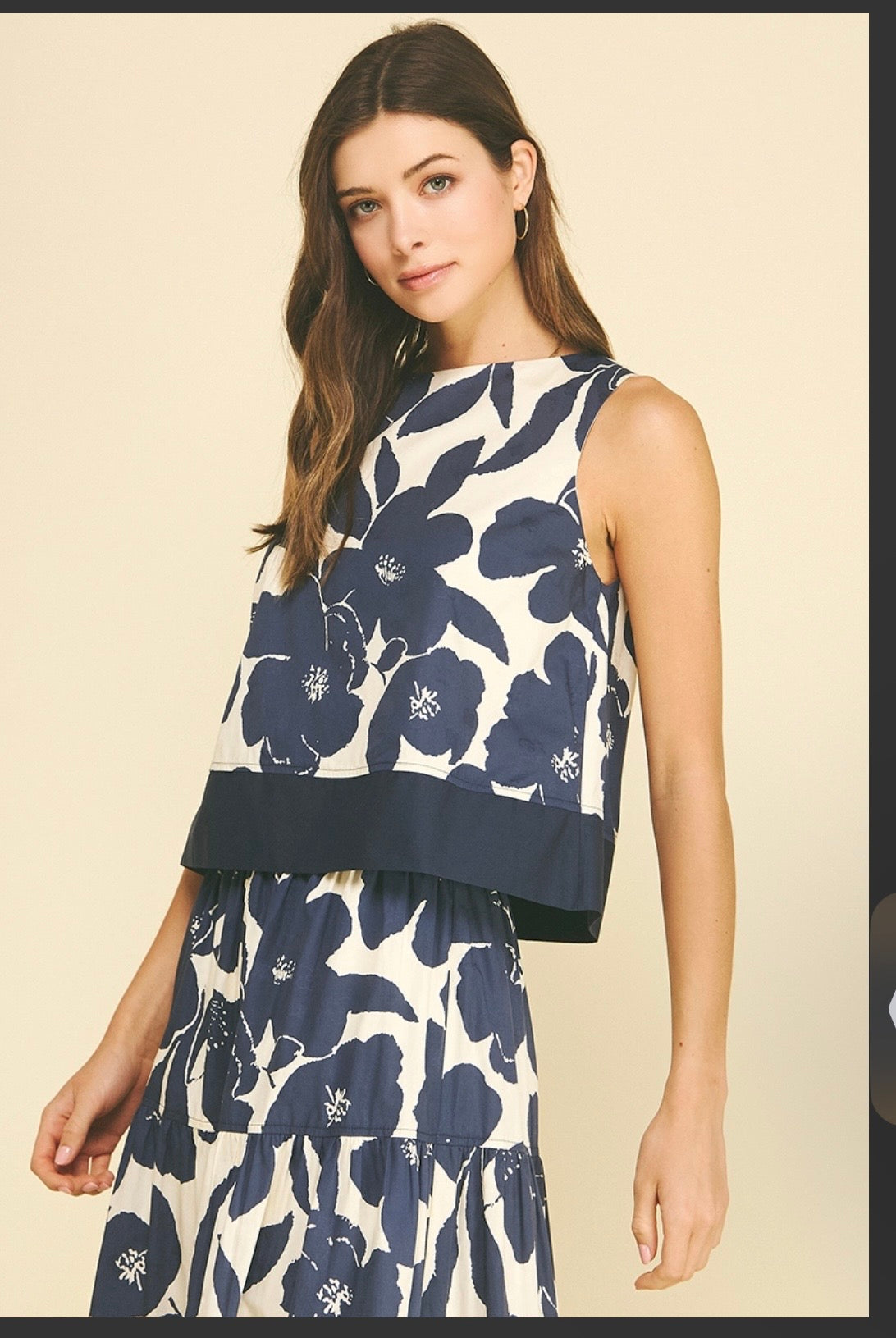 Floral Crop Top (set)