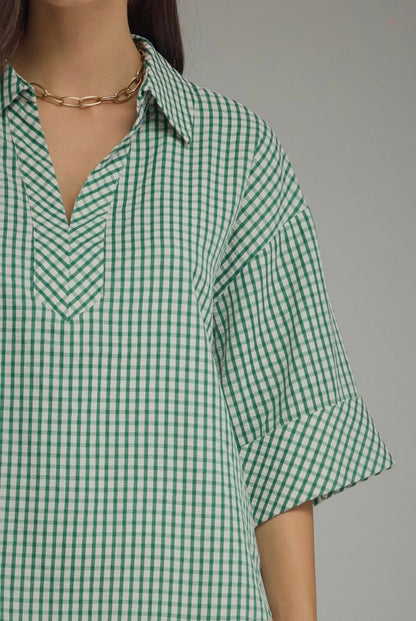 Gingham Top