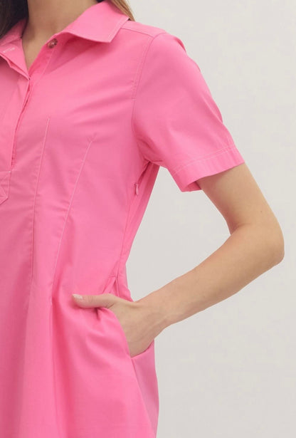 Pretty In Pink Mini Dress