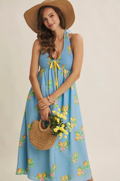 Amalfi Coast Midi Dress