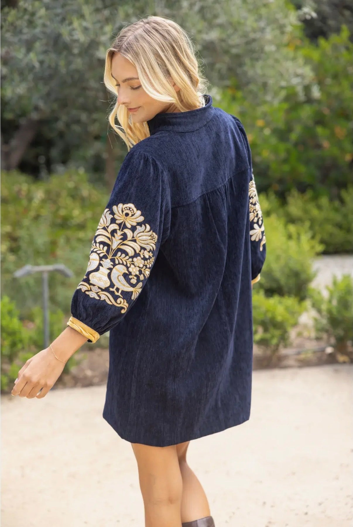 Velvet Shift Dress