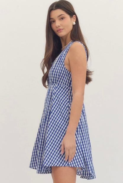 Gingham Mini Dress