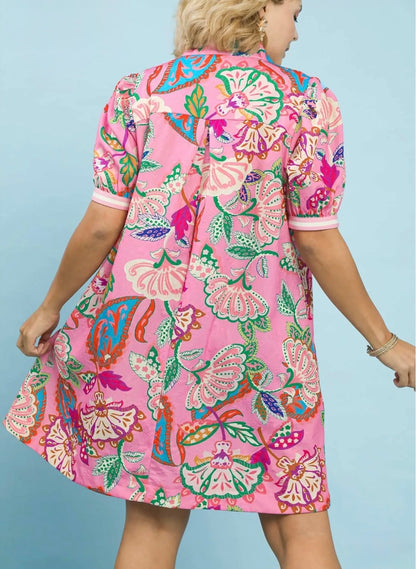 Paisley Tunic Dress Curvy