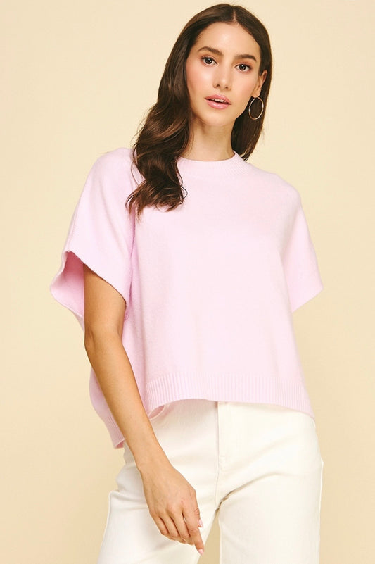 Dropped Shoulder Sweater Top