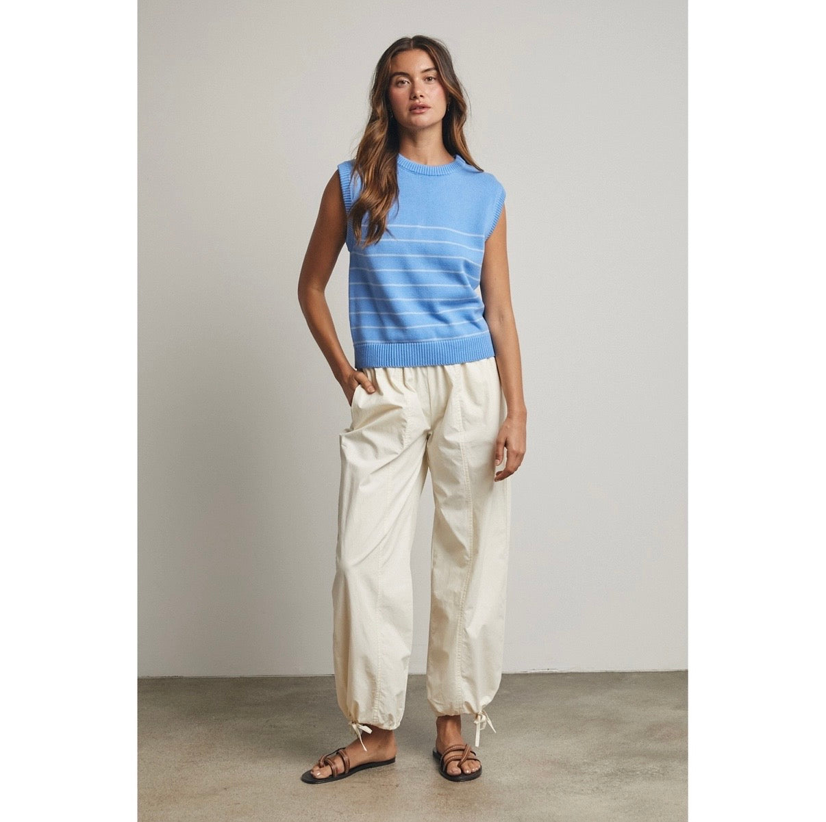 Cotton Parachute Pants