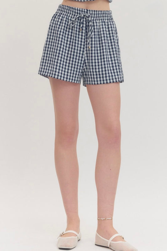 Gingham Shorts (Set)