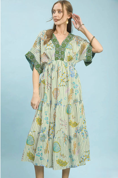 Shell Midi Dress