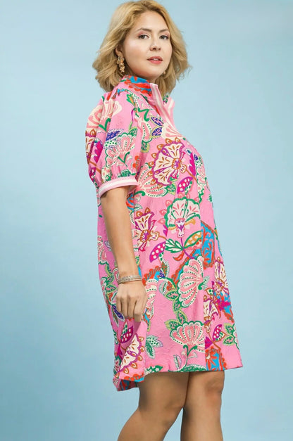 Paisley Tunic Dress Curvy