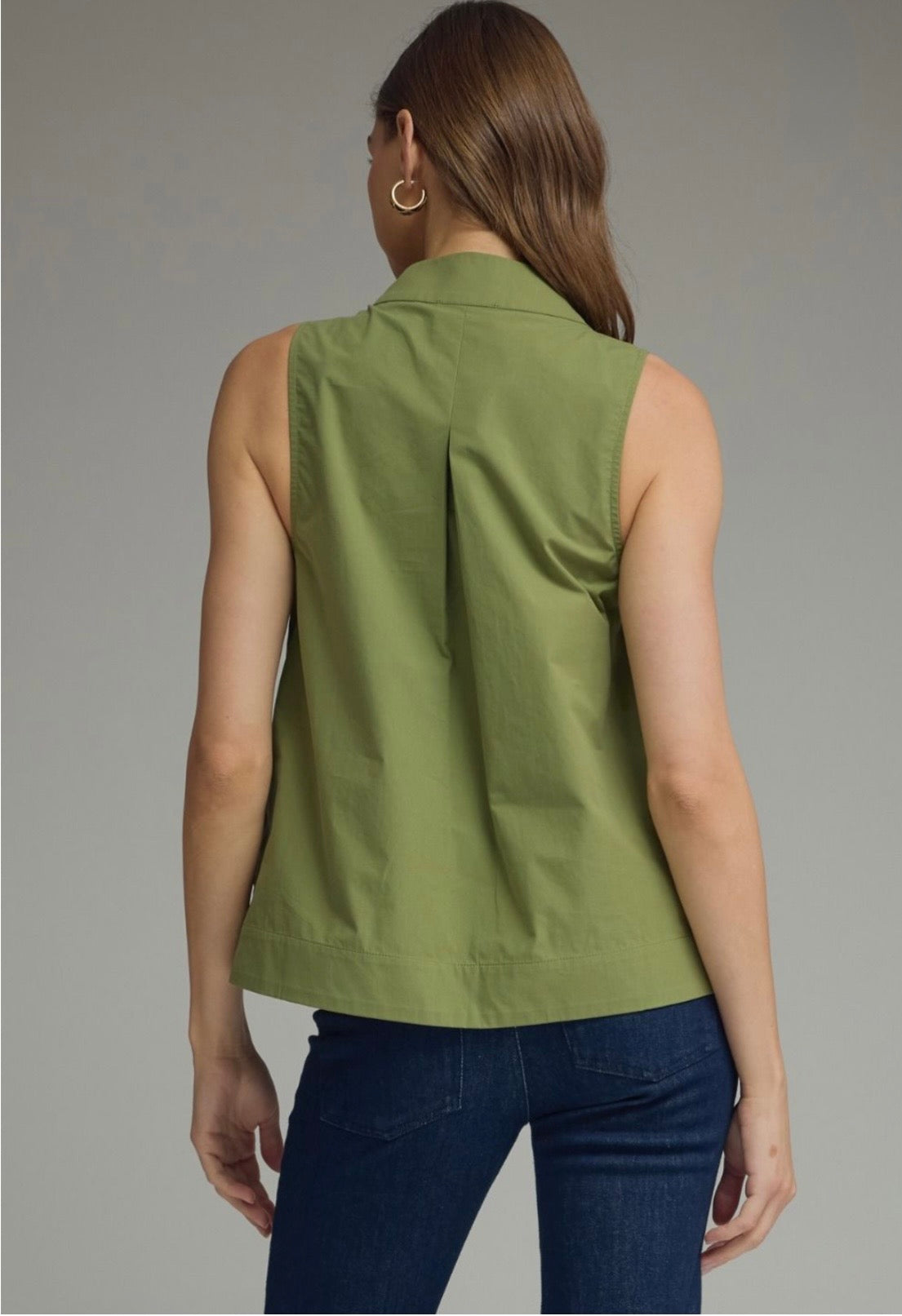 Everly Stand Collar Top