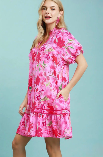 Floral Mini Dress