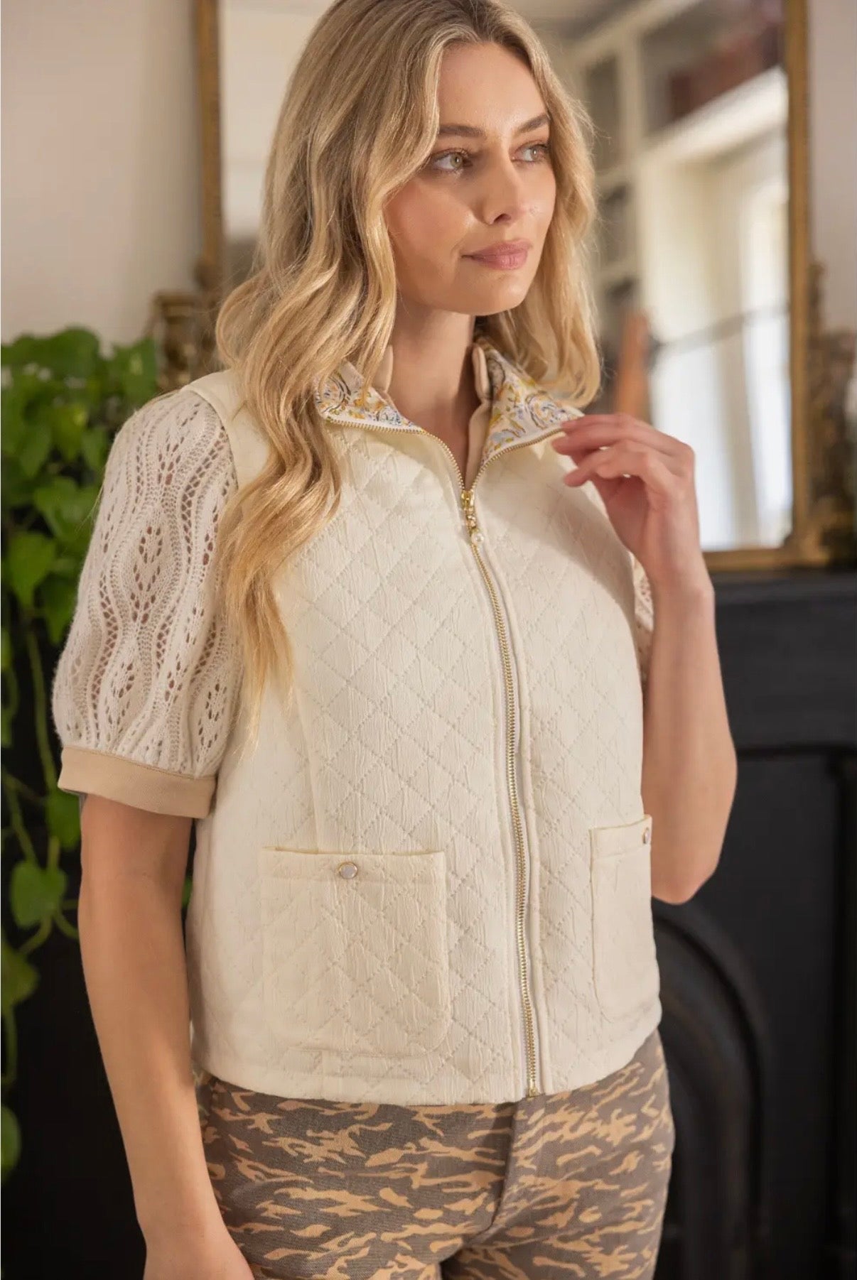 Reversible Quilted Vest